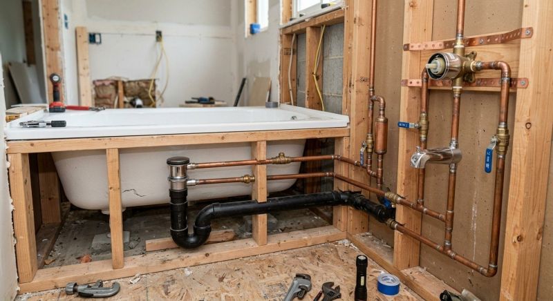 Large Bathtub Installation in Stamford, CT